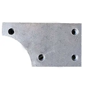 Accessoires de ciment en alliage de chrome élevé pièces de rechange d'asphalte pièces de rechange résistantes à l'usure bras de mélange de revêtement de lame