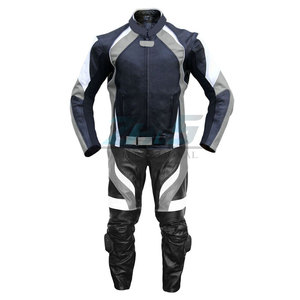 Traje de moto de cuero de carreras personalizado profesional Motocross cómodo y protector de motocicleta y traje de carreras de automóviles para hombres - Product Image 6
