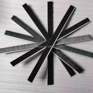 Brosse à bande flexible en nylon à poils métalliques, bande de scellement industrielle, brosses à bande droite en acier - Product Image 5