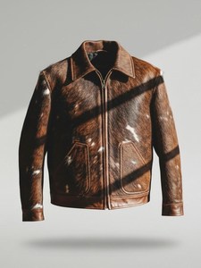 Nueva Chaqueta de Cuero para Hombre, Invierno 2026, con Cuello Alto, Manga Larga, 100% Cuero, Personalizable, Precio Razonable - Product Image 4