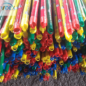 ไม้ถูพื้นรมควันแท่งส่งออกเสาไม้ยาว120ซม. พร้อม PVC แบบเกลียวสไตล์อิตาเลี่ยน - Product Image 3