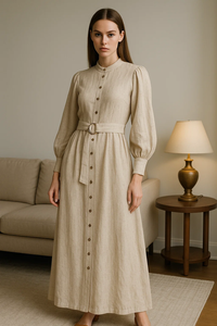 YXD072 <span class=keywords><strong>IG</strong></span> <span class=keywords><strong>ผ้า</strong></span><span class=keywords><strong>ลินิน</strong></span>ผสมระดับไฮเอนด์แบบเรียบง่ายเรียบง่ายปรับแต่งได้สำหรับราคาโรงงานขายส่ง - Product Image 5