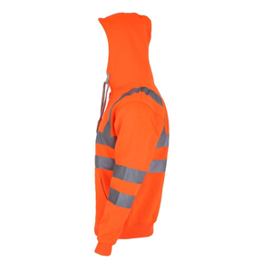 Sudaderas con capucha de trabajo de seguridad de gran tamaño para hombre, ropa de calle con estampado de letras y parche a prueba de agua con logotipo personalizable - Product Image 3