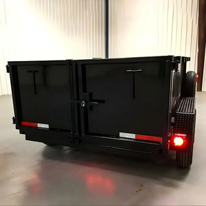 Remolque volquete TX001 7x16 | Volquete de construcción resistente - Product Image 3