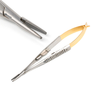 Acier inoxydable TC or Castroviejo Barraquer porte-aiguille pince 12 cm Instruments fabricant et exportateur - Product Image 2