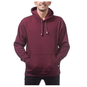 Sweat-shirt et sweat à capuche pour homme, motif uni, tissu tricoté, col à capuche avec logo personnalisé et couleur unie - Product Image 4