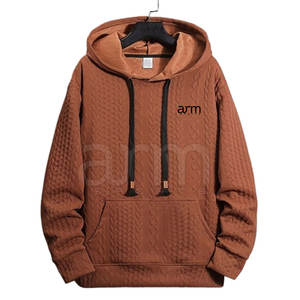 Diseño personalizado algodón poliéster hecho hombres sudaderas con capucha peso ligero calidad superior sudaderas con capucha para hombres - Product Image 1