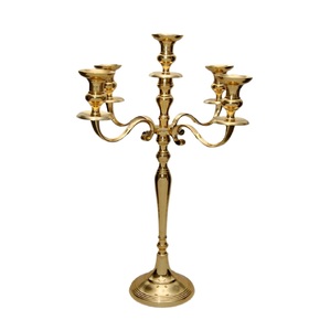 Fancy Decorative Metal <b>Candelabra</b> Gold Finished for Wedding Party Living Room Interior Decor Tall Floor <b>Candelabra</b> - Product Image 2
