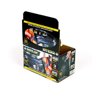 Caja de papel corrugado impresa a todo color personalizada para supermercado, laminación brillante, laminación mate, revestimiento UV para promoción de basura - Product Image 5