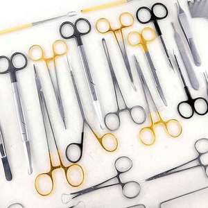 Ensemble d'instruments chirurgicaux orthopédiques pour abdominoplastie et chirurgie de raffermissement du ventre, 26 pièces, acier inoxydable allemand, instruments Pentax Medic - Product Image 2