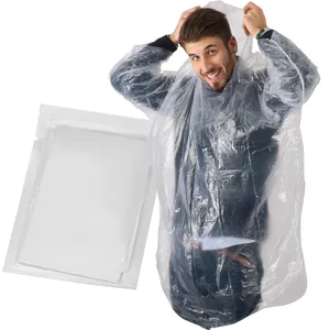 Eric Poncho Trasparente Personalizzabile, Impermeabile Personalizzato, Gadget - Product Image 1