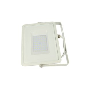 LED luce di inondazione 50W IP65 bianco Super sottile 28mm bianco alloggiamento Samsung 5 anni di garanzia SKU-21410-illuminazione/ - Product Image 2