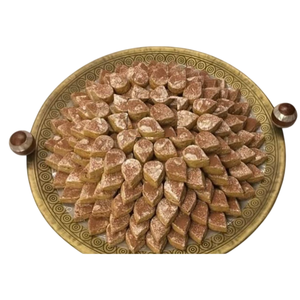 Plateau à chocolat Design classique Dessert affichage plus grande qualité plateau de service en métal doré bonbons serveur Ware pour les fêtes de mariage - Product Image 2