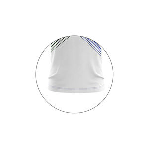 Vêtements de sport pour hommes en polyester respirant et durable, personnalisés en gros, à séchage rapide, pour la salle de sport, décontractés, tricotés pour l'été - Product Image 5