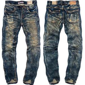 Jeans en denim slim fit pour homme DS, lavage clair, bleu d'été, imperméable, séchage rapide, respirant, coton écologique extensible, décontracté - Product Image 5