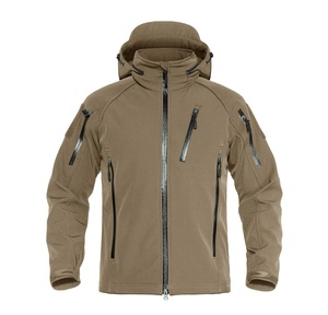 Chaqueta Softshell para Hombre, Talla Grande, de Alta Calidad, Impermeable, Gruesa, con Forro de Piel de Oveja Cálida para Senderismo al Aire Libre en Invierno 2026 - Product Image 1