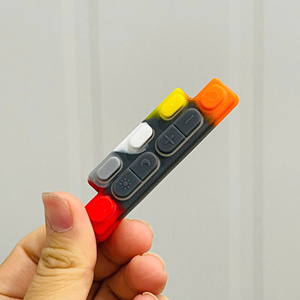 Custom <strong>Silicone</strong> <strong>Rubber</strong> Keyboard Keypad Membrane Switch Keypad <strong>with</strong> Push <strong>Button</strong> Covers for Electronic Devices - Product Image 1