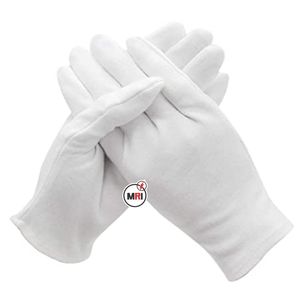 Vente en gros de gants 100% coton Gants tricotés en coton Gants de protection pour la sécurité industrielle - Product Image 4
