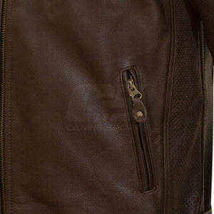 Veste en cuir respirante de haute qualité pour l'équitation, avec couleurs et tailles personnalisées, coupe-vent toutes saisons - Product Image 3