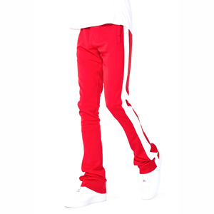 Pantalones acampanados hechos a medida para hombre, fabricante OEM, ajuste a la moda, estilo de pierna ancha, material cómodo, ideal para el uso diario - Product Image 1