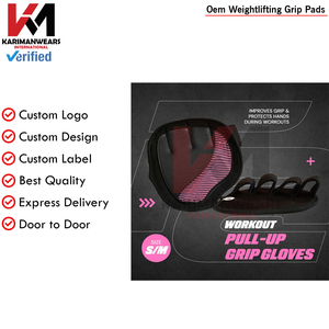 Poignées de musculation en néoprène sur mesure, nouveaux coussinets de paume robustes pour la salle de sport, équipement de sécurité pour l'entraînement, antidérapant, poignées de levage pour la remise en forme - Product Image 3