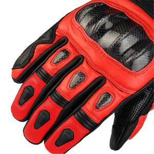 Guantes de moto de cuero para deportes al aire libre Equitación de invierno y equipo de protección de carreras para motociclistas - Product Image 6