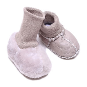 <span class=keywords><strong>Botas</strong></span> de Invierno para Bebés, <span class=keywords><strong>Botas</strong></span> de Piel de Oveja Australiana para Niños que Aún No Caminan, <span class=keywords><strong>Botas</strong></span> de Calcetín para Niños, Zapatos de Piel de Oveja Suave - Product Image 3