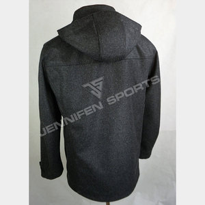 เสื้อแจ็คเก็ตบอมเบอร์สไตล์เรโทรสำหรับผู้ชาย ผ้าวูลเนื้อหนา อุ่น ระบายอากาศได้ดี เหมาะสำหรับฤดูหนาว คุณภาพสูง ใช้ได้ทั้งเดินทางและล่าสัตว์ สำหรับฤดูใบไม้ร่วง - Product Image 5