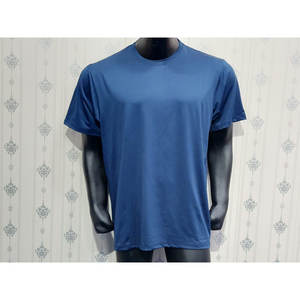 เสื้อยืดออกกำลังกายลำลองสำหรับผู้ชายพิมพ์ลายพัฟโอเวอร์ไซส์น้ำหนักเบาออกแบบได้ตามต้องการ - Product Image 1