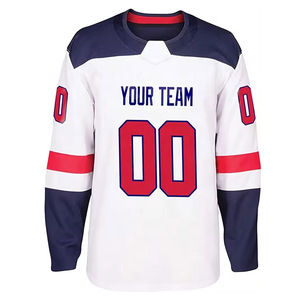 Maillot d'entraînement confortable et facile à porter Maillot de hockey sur glace Maillot de hockey sur glace imprimé par sublimation Logo Maillot de hockey sur glace sur mesure - Product Image 5
