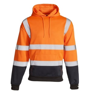 Sudadera con Capucha Personalizada de Alta Visibilidad, Ropa de Trabajo de Alta Visibilidad - Product Image 1