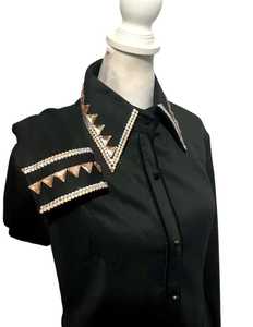 Chemise d'équitation en spandex de haute qualité 100% Western Showmanship avec des caractéristiques durables - Product Image 3