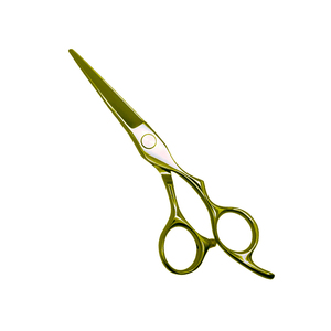 Tijera de corte de pelo de alta calidad Tijeras de corte de pelo extra afiladas de acero inoxidable alemán con reposapiés - Product Image 1