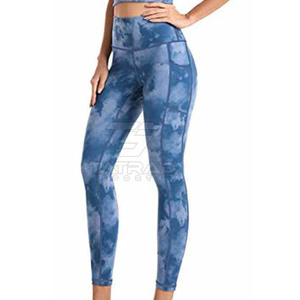 Leggings de Yoga Transpirables de Alta Calidad para Mujer, con Cintura Elástica, Diseño Sólido, Hechos de Spandex/Poliéster, Hechos en Pakistán - Product Image 5