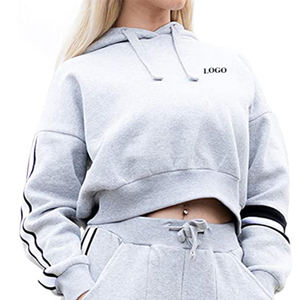 Ensemble jogging femme décontracté d'hiver en molleton respirant deux pièces OEM 2026 – Prix usine – Logo personnalisé tendance - Product Image 3