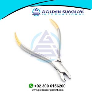 Alicates de gancho crimpables TC, alicates de ortodoncia Dental, herramientas de instrumentos para fijar gancho de crimpado, arco de flexión de alambre de laboratorio de dentista - Product Image 4