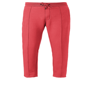 Pantalon de jogging décontracté en molleton pour homme, coupe slim, droit, avec cordon de serrage, taille élastique et devant plissé - Product Image 3