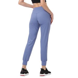 Pantalon de survêtement pour femme de haute qualité, OEM, respirant, coupe classique, taille mi-haute, style décontracté - Product Image 3