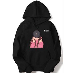 Streetwear Hip Hop Oversized 100% algodón Heavy Weight Puff Print Hoodies Custom Logo Cropped Hoodie para hombres - Product Image 2