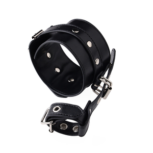 Barre d'écartement robuste en PU YW avec attaches pour mains et pieds, menottes de contention intégrale, longueur réglable, verrouillable, pour <span class=keywords><strong>bondage</strong></span> - Product Image 1