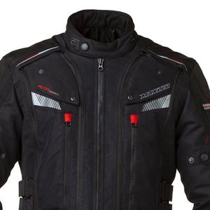 Blouson de moto longue course robuste avec protections antichoc homologuées CE pour homme – Blouson textile longue course – Fournisseur OEM en gros pour marques privées - Product Image 5