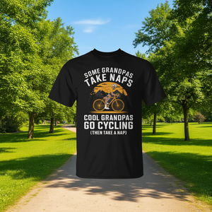 Maglietta da ciclista per il nonno per la festa del papà, un regalo divertente e attivo - Product Image 3