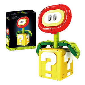 Pour <span class=keywords><strong>Super</strong></span> <span class=keywords><strong>Mario</strong></span> Fleur De Feu pour <span class=keywords><strong>Lego</strong></span> MOC Ensemble de construction en plastique - Product Image 1