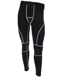 Pantalones de Compresión Personalizables ShanBro CL-003 para Hombre, 100% Algodón, Sin Costuras, Tejido de Punto, con Cordón, Largo Completo, Estampado - Product Image 4