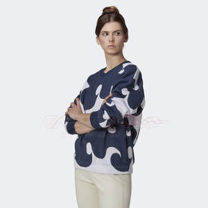 Nuevo diseño Otoño Invierno mujeres sudaderas moda pulóver mujeres de gran tamaño cuello redondo sudadera - Product Image 6