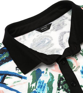 เสื้อโปโลผู้ชายฤดูร้อนเสื้อยืดแขนสั้น100% คอตตอน - Product Image 5