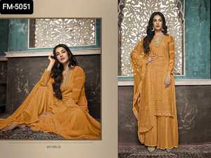 Indio paquistaní Salwar Kameez cosido Shalwar Kameez listo Anarkali vestido de tela Eid colección para mujeres usan ropa - Product Image 2