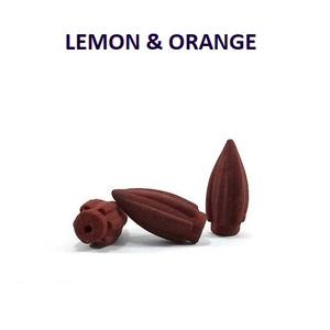 Natural Lemon & Orange Bullet Backflow <b>Incense</b> <b>Cones</b> Wholesale Supply at Leading Price ( Red ) - Product Image 1