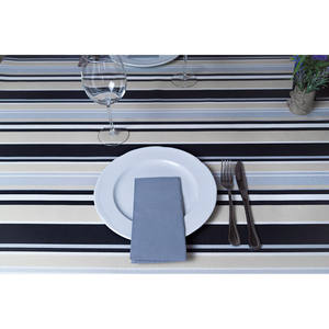 Mantel a Rayas Alba Plus Extrafabric de 120x120cm, Adaptado para 116x116cm, B2B - Product Image 2