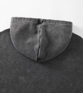 Custom DTF DTG Rhinestone Impreso Sudadera con capucha para los hombres Streetwear Oversized Fashion Pullover Hoodie Factory Wholesale - Product Image 4